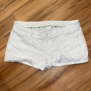White shorts